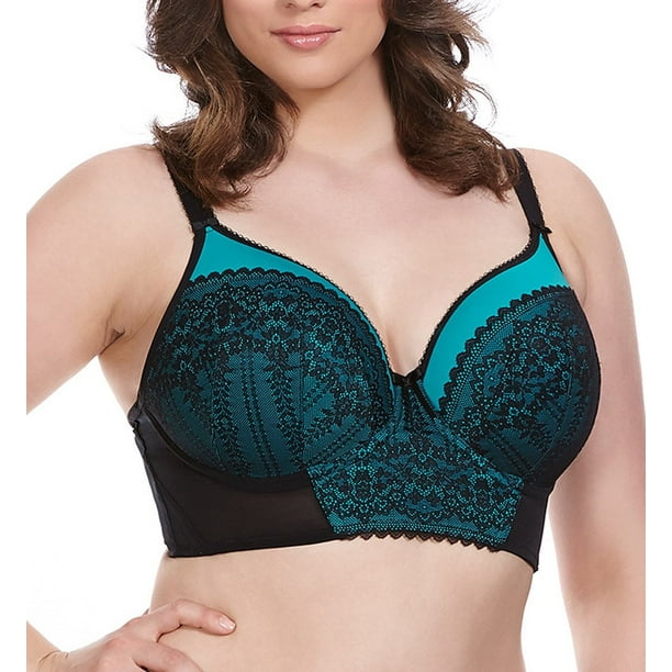 Elomi Bijou Moulded Longline Bra 8721 Womens Underwired Moulded Bras